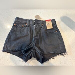 Levi's Charcoal Straight Leg Women's Jeans